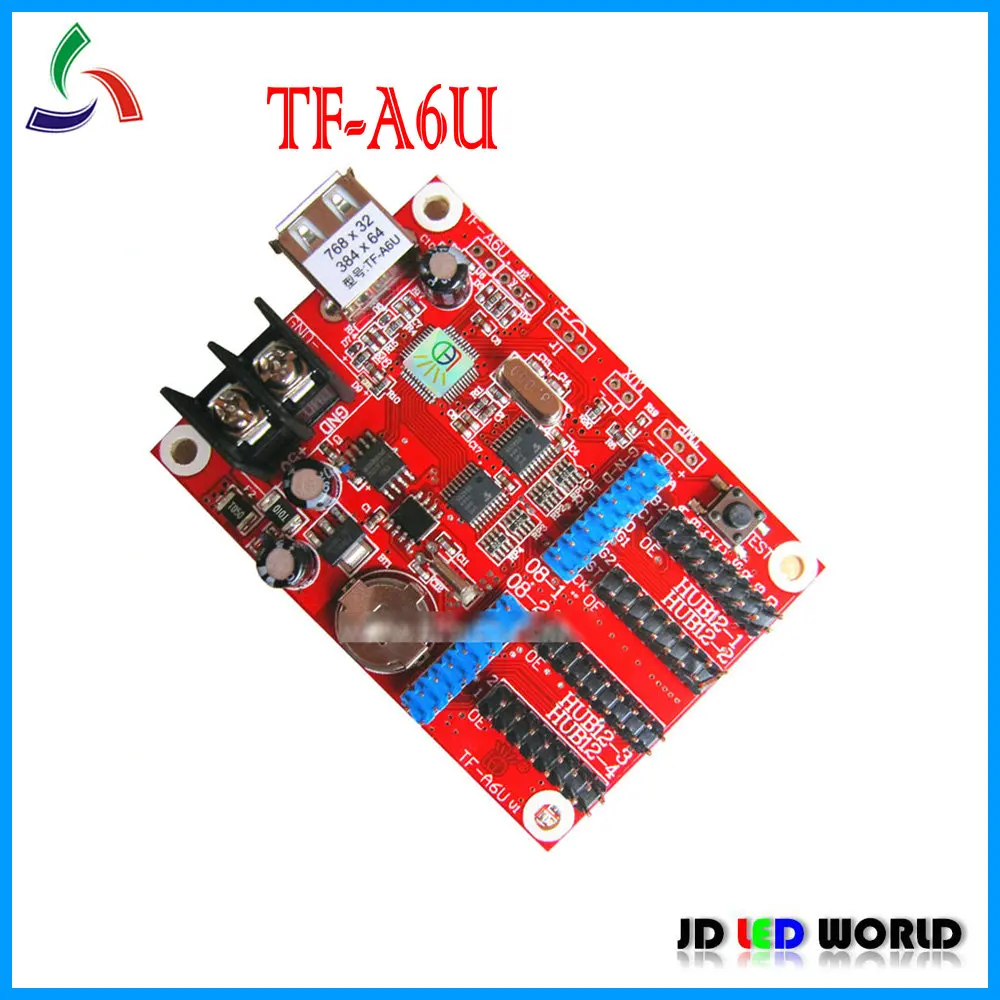TF-A6U(TF-A5U) светодиодный сигнал прокрутки светодиодная вращающаяся Сигнальная плата контроллера
