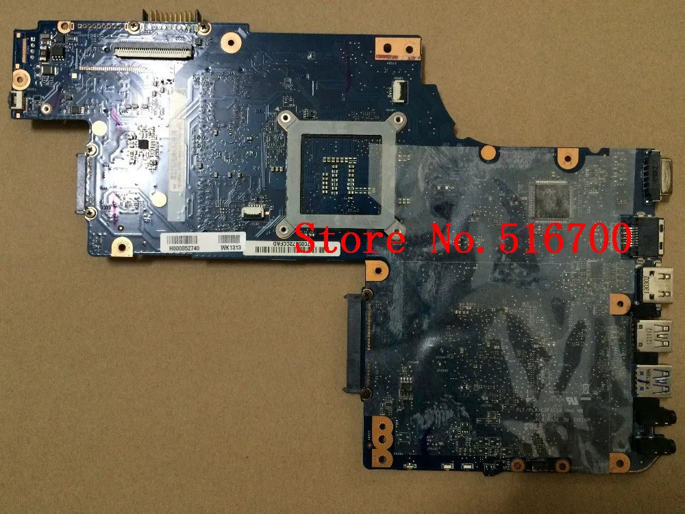 Рабочая материнская плата 69N0ZWM56a02 0 для ноутбука Toshiba C850 L850 HM76 s989 H000052740