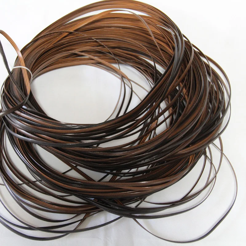 Coffee Gradient Flat Synthetic Rattan Repair Material Plastic Embossed Furniture For Knit and Chair Table Basket | Дом и сад