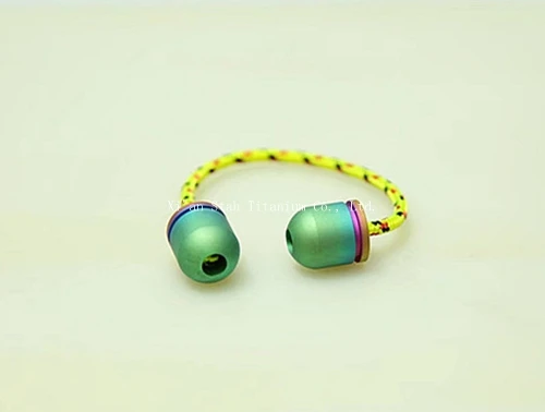 Титановый TC4 EDC мяч/Револьвер/цилиндр Begleri камень промытый антикоррозийный пламенный варианты для пальцев экстремальных видов спорта - Цвет: Blue