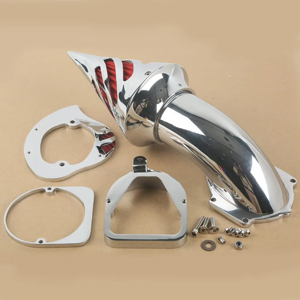 

Chrome Air Cleaner Intake Filter For Honda Shadow Spirit ACE 750 1998-2013 New