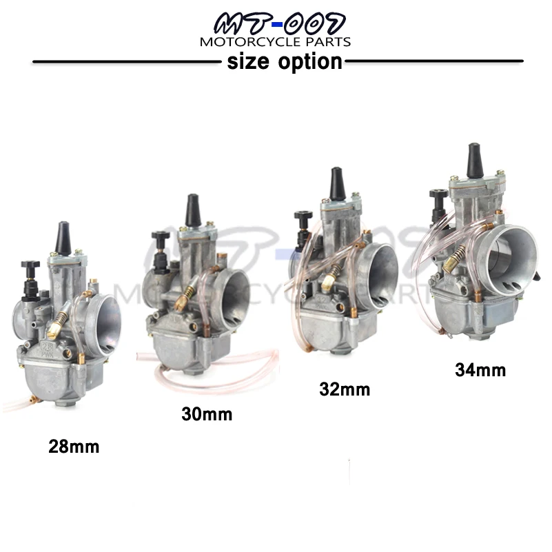 Universal Motorcycle Carburetor Carburador 28 30 32 34mm Keihi PWK with power jet Carb Dirt Pit Bike Scooter ATV UTV | Автомобили и