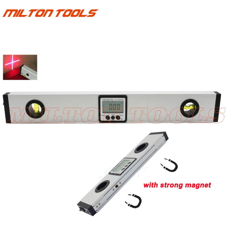 Лазерный цифровой уровень 400 мм угломер лазерный спиртовой вертикальный