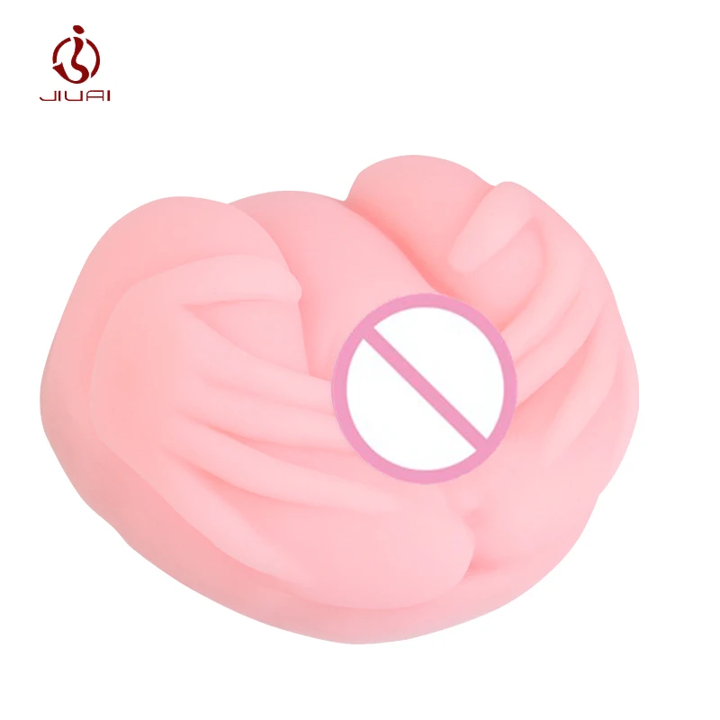 JIUAI WZHH Большая Задница Реалистично Пальцы Мужской Мастурбации Гладкие и Мягкие