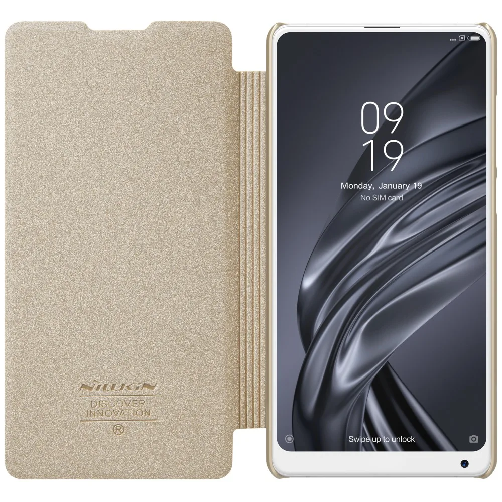 Nillkin PC кожаный чехол для Xiaomi mi x 2 S Чехол ударопрочность незаполненных охлаждающей