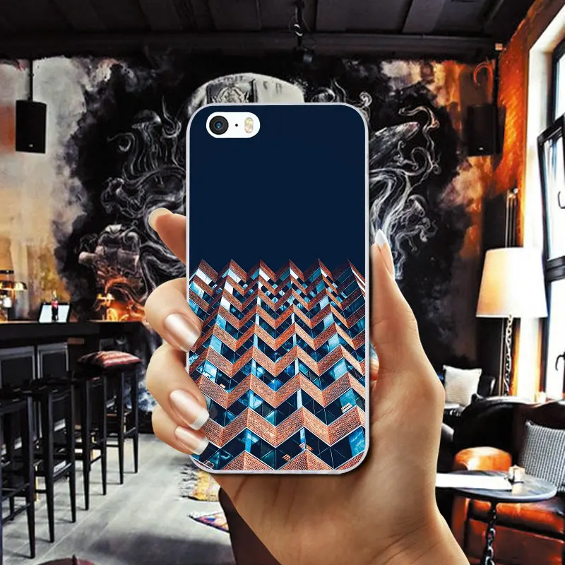 Building Architecture Soft TPU Mobile Phone Cases Cover for iPhone X XR XS Max 7 6 6s 8 Plus 4 4S 5 5S SE 5C Coque Funda Bags |