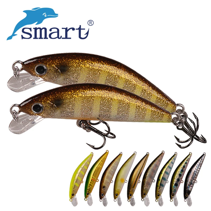 Блесна SMART Bait M006 45 мм 3 7 г погружная Рыболовная Приманка VMC крючок Iscas
