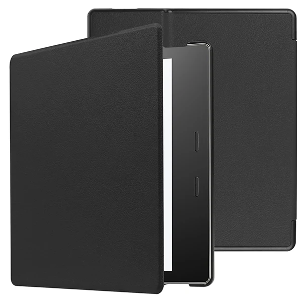 Смарт Kindle Oasis 2 чехол из искусственной кожи чехол Авто Режим сна/пробуждения для Amazon Kindle Oasis 3+ защита экрана - Цвет: KO2 KST BK