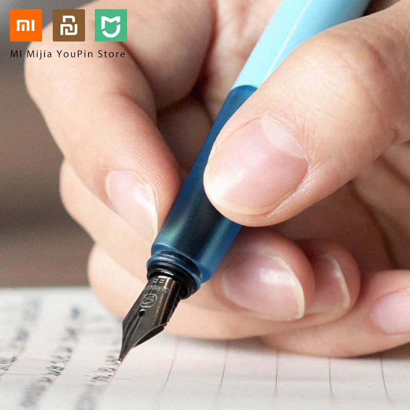Перьевая ручка премиум-класса Xiaomi Mijia KacoGreen SKY 0,3 мм-0,4 мм с чернильным пакетом P e n Box простые ручки для дизайна для работы, учебы, школы