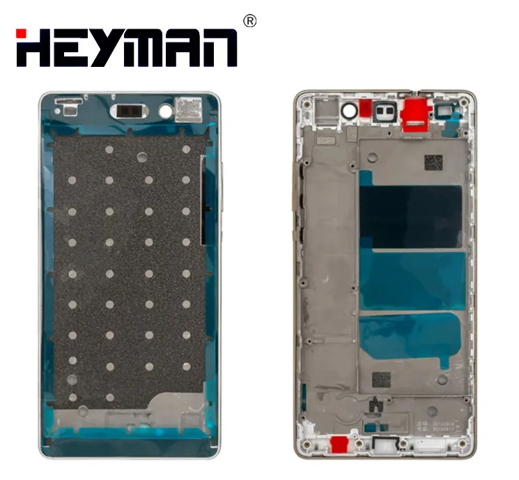 Корпус для huawei P8 Lite(ALE L21) ALE-L23 ALE-L02 ЖК-экран средняя передняя рамка держатель рамка задняя крышка батарейный чехол Дверь