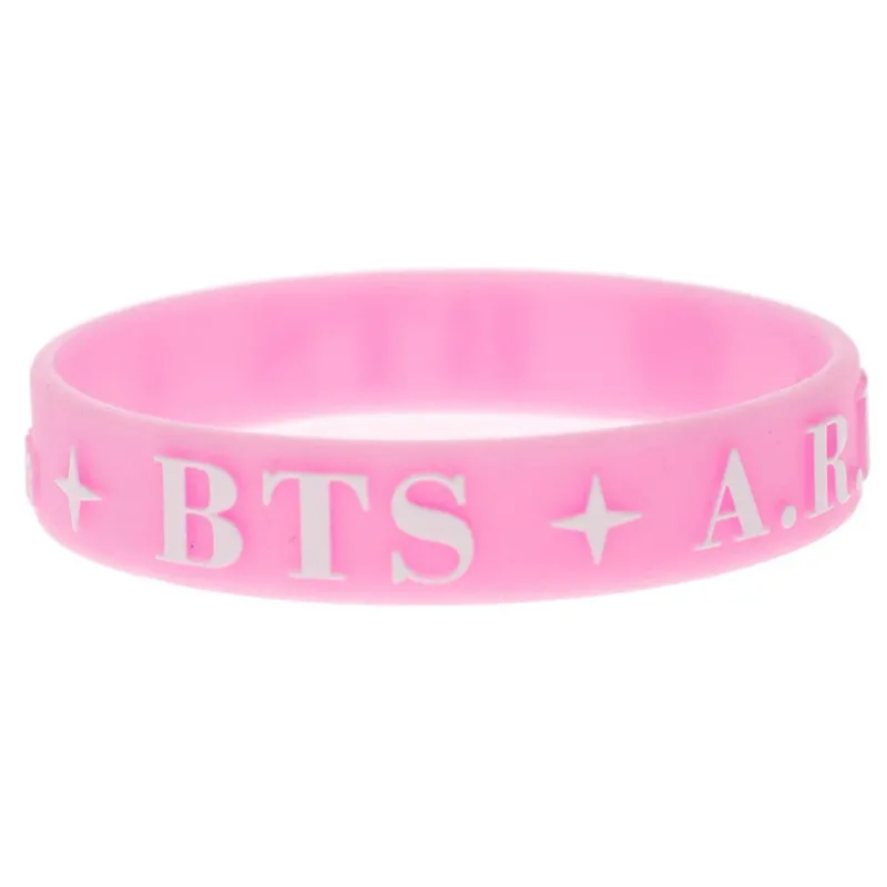 PINKSEE Корея bts напульсник браслет больше снов Мальчики дружба силиконовый