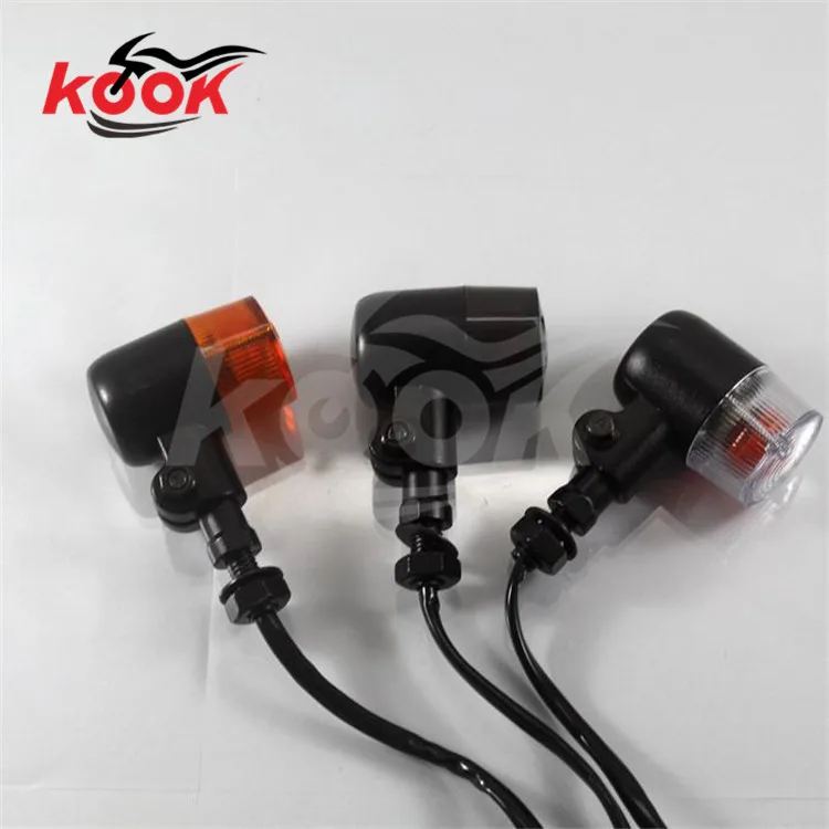 3 вида цветов в наличии прозрачная желтая дымовая линза мини мотоциклетная лампа