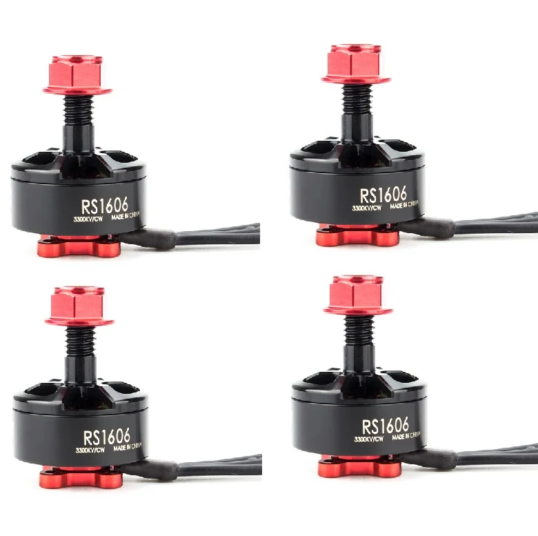 Бесщеточный двигатель EMAX 1606 RS1606 3300KV 4000KV 3 4S для RC Drone FPV Racing Multi Rotor|Детали и