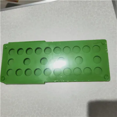 small green Папка для футболок, Волшебная складная доска для взрослых, складной органайзер для белья, доска для папок, 3 цвета, 2 размера на выбор - Цвет: small green