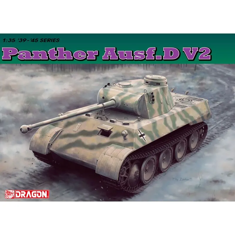 DRAGON 6822 1/35 Panther Ausf. Набор моделей D V2|Наборы для сборки моделей| |