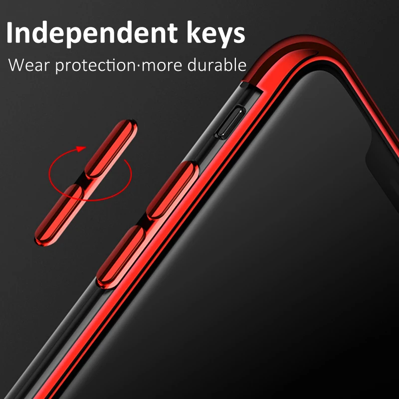 Роскошный чехол для iPhone Xr X XS Max с гальваническим покрытием тонкий мягкий
