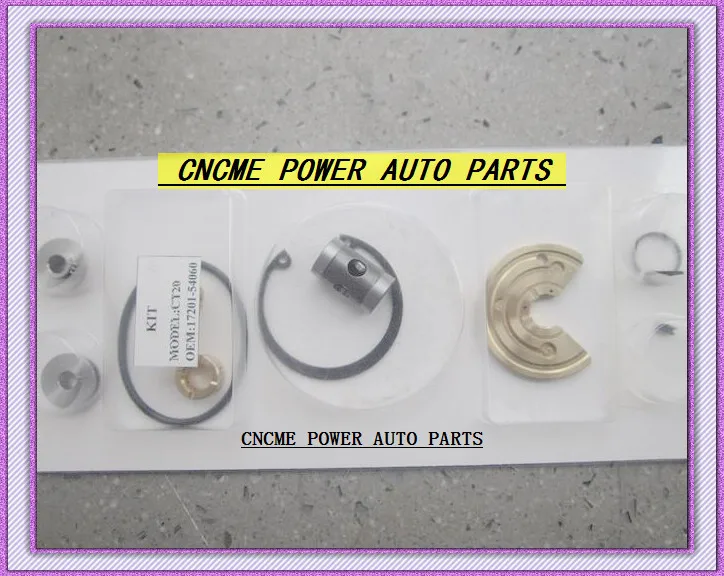 Ремонтный комплект TURBO rebuild CT20 17201 54060 64030 для TOYOTA Landcruiser LJ71 LJ73 HI LUX RNZ ACE H12 2.5L 84 2L T