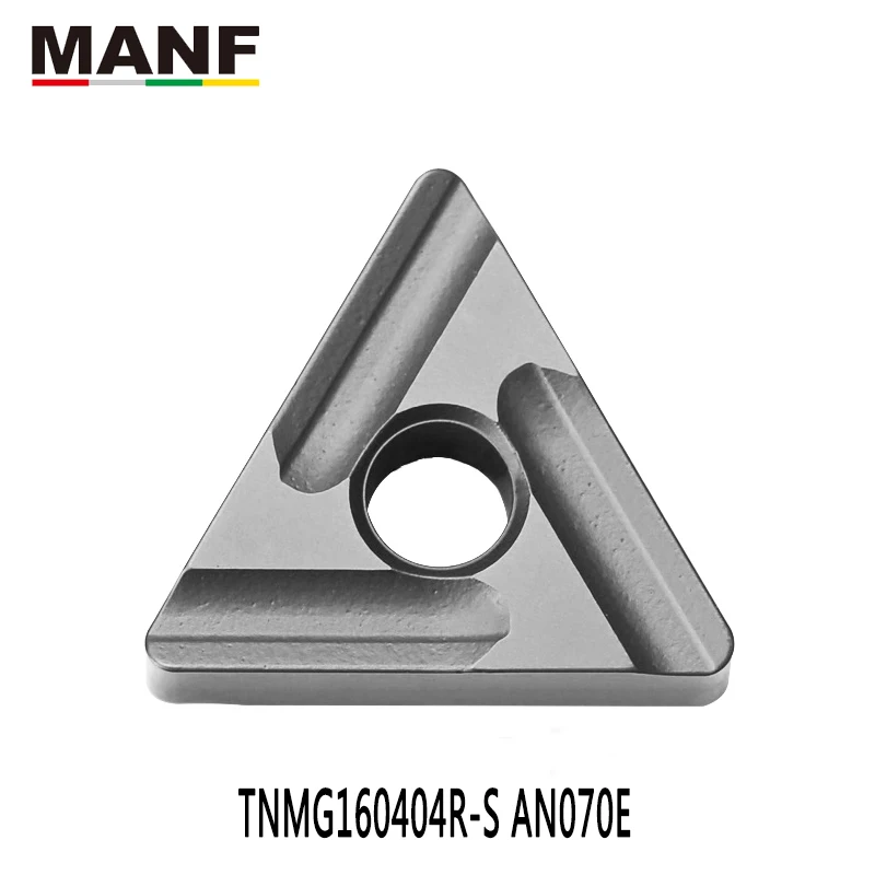 MANF твердосплавный инструмент для обработки деталей вращения вставки TNMG160404 TNMG160408 сменный токарный станок вставки ЧПУ вставлять внутренние поворотные инсетры