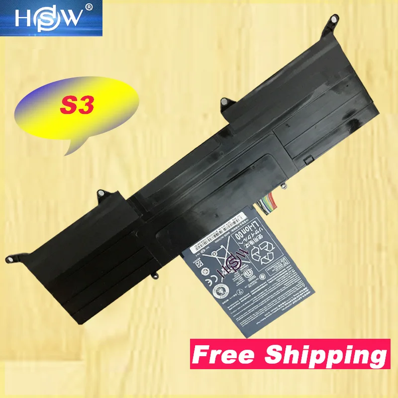 

HSW 11.1v New AP11D3F Laptop Battery for acer MS2346 S3 S3-391 -371 AP11D4F AP11D3F