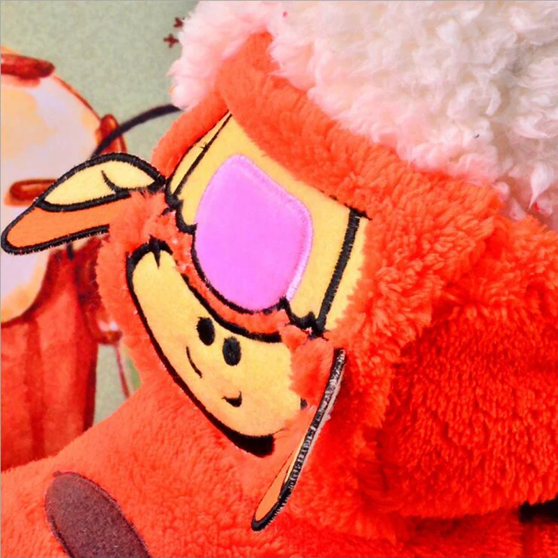 Осень 2017 г. Новинка зимы собака одежда милый тигр Пальто для будущих мам теплый