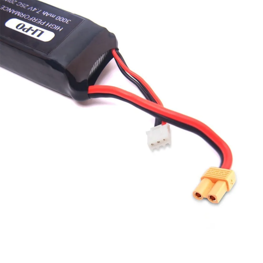 Cncool 1PC 7.4V 3000mAh upgrade Battery for mjx B3 Bugs 3 Force1 F100 Contixo F17 RC quadcopter drone spare parts Parts | Электроника