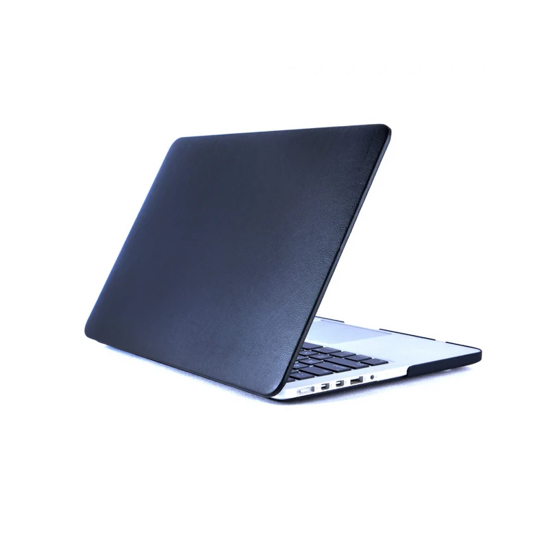PU кожаный жесткий чехол для ноутбука Macbook Air Pro с retina 11 12 13 15 дюймов новый A1706 A1708 A1707