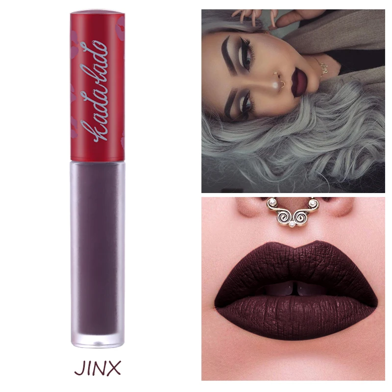 New Make Up 2018 Liquid lipstick mate set Lip Tattoo Long Lasting Pigment Nude Brown Dark Red Black Matte Makeup Lipgloss | Красота и