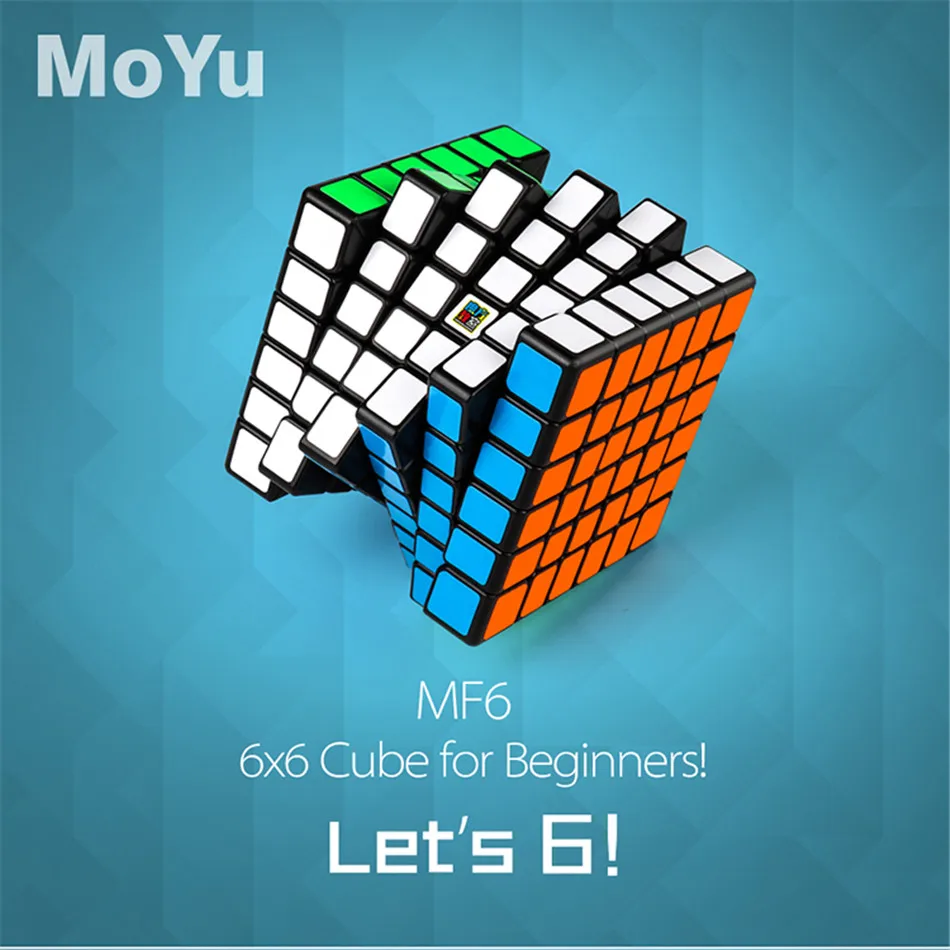 Moyu 6x6 кубик рубика класс MF6 6x6x6 волшебный куб 6 слоев скоростной профессиональные