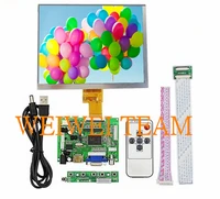 vgaav control driver board 8inch he080ia 01d 1024768 ips high definition lcd display for raspberry pi