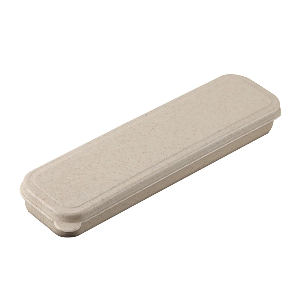 L-beige Hoomall для пикника, для использования на открытом воздухе, милая коробка для канцелярских принадлежностей, многофункциональный держатель для путешествий, кемпинга, столовые приборы из нержавеющей стали, портативный чехол - Цвет: L-beige