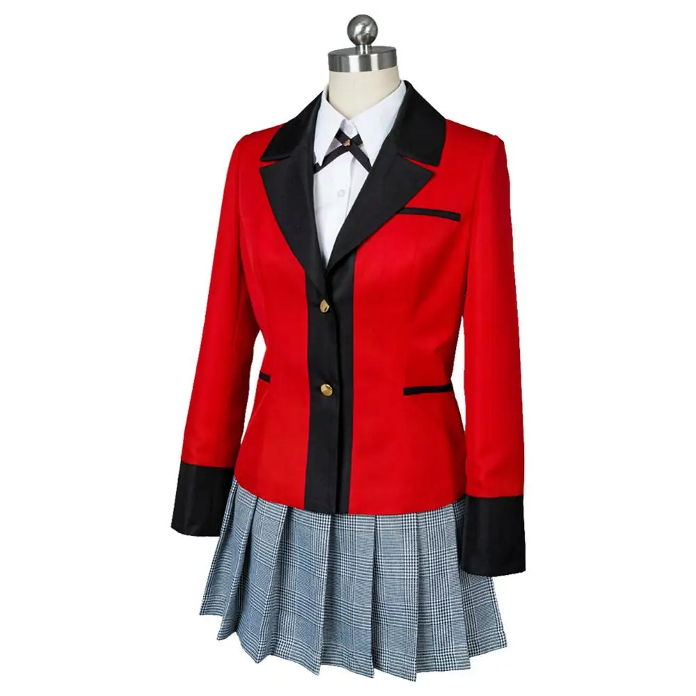 Костюм для косплея юмэко джабами Kakegurui костюм компульсивного игрока форма