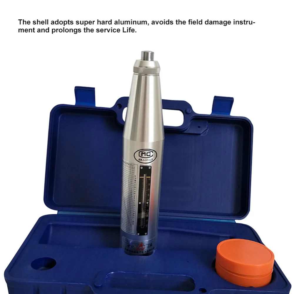 

HT-225 High Quality Concrete Test Hammer Rebound Hammer Tester Concrete Rebound Test Schmidt Hammer for Test Resiliometer