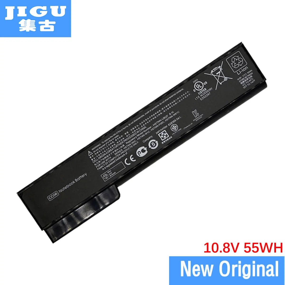 

JIGU HSTNN-F08C HSTNN-I90C HSTNN-LB2F HSTNN-LB2H HSTNN-W81C QK642AA Original Laptop Battery For HP ProBook 6360b 6460b