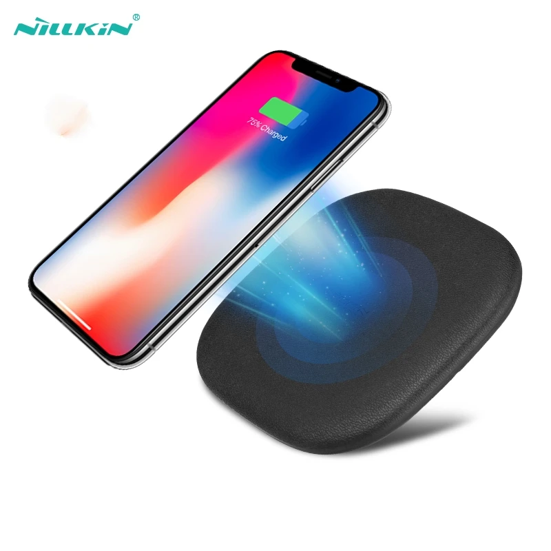 Nillkin Qi Беспроводное быстрое зарядное устройство для iPhone8/8 Plus/X Мини портативное