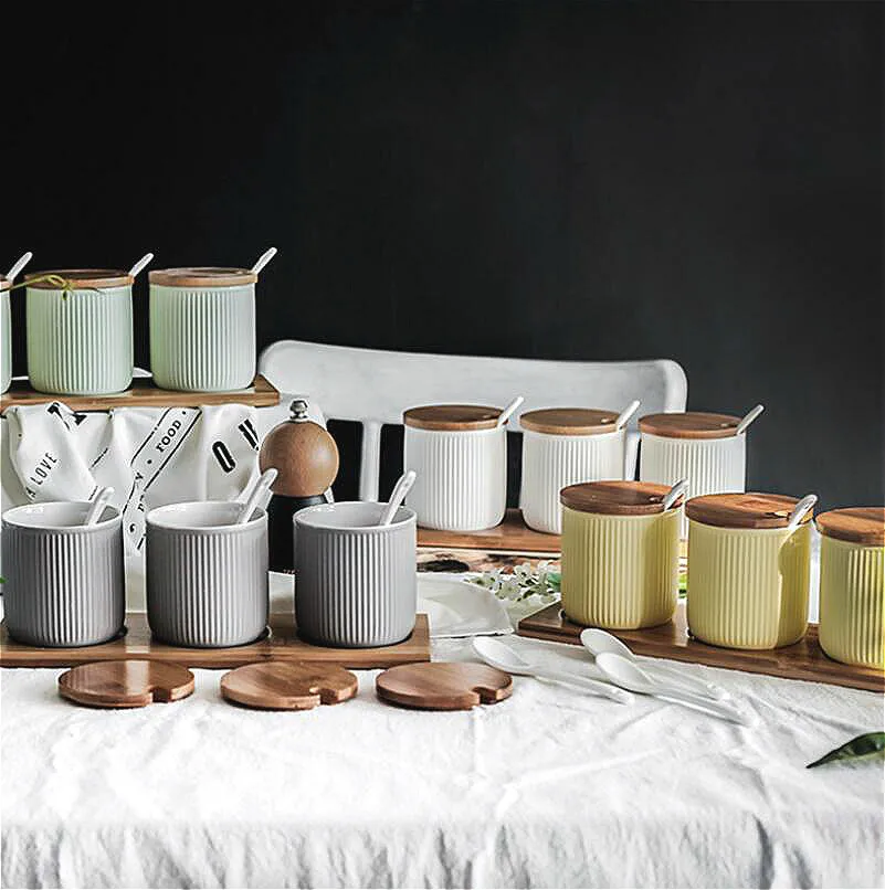 3 шт./компл. кухонный инструмент в скандинавском стиле из бамбукового дерева | Дом