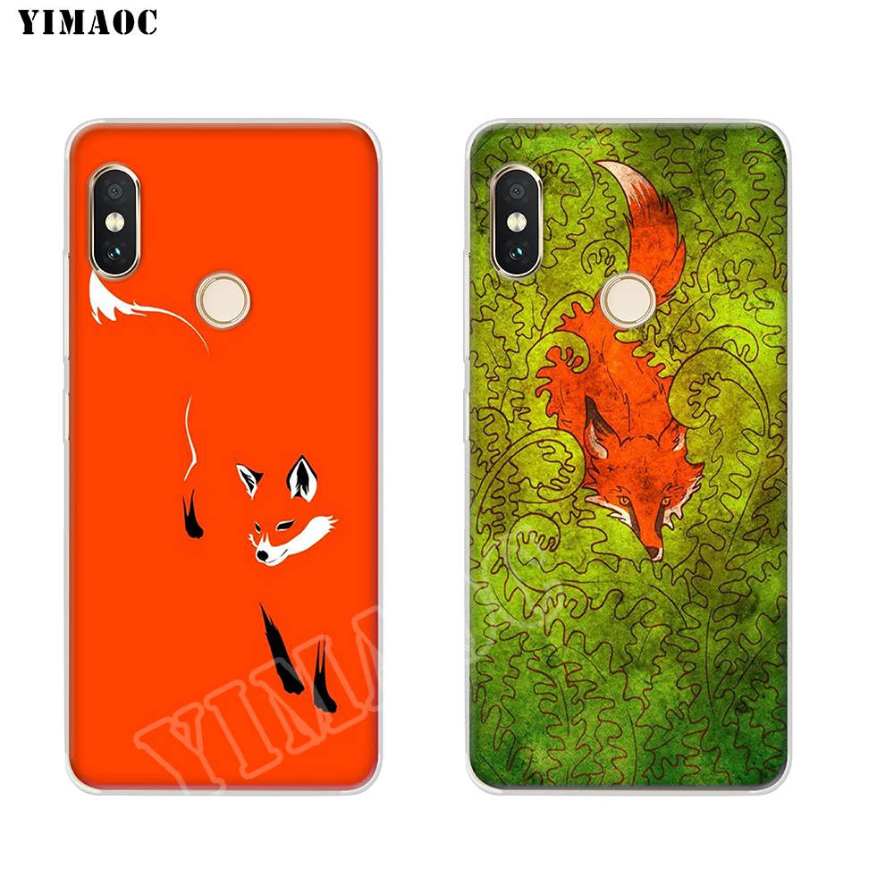 YIMAOC Youre So Foxy Fox Art Foxes Series Soft for POCOPHONE F1 Case Xiaomi Redmi Note 6 7 Pro 6A Mi 8 Lite Cases |