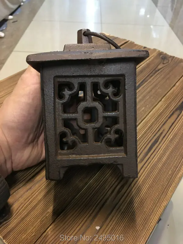 Квадратные металлические Европейский настенный обету подставка для свечи