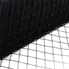 Вуалетка для волос, 10 дюймов, 25 см, черная или 26 цветов