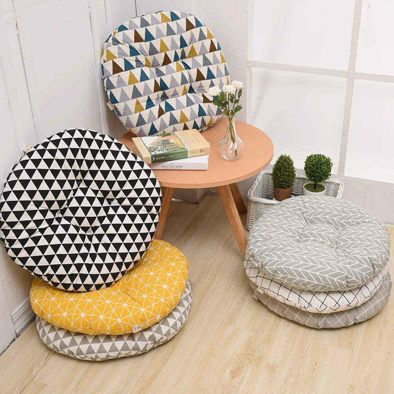 

Большая Напольная подушка ручной работы, подушка для офисного стула, толстая мягкая подушка для сиденья, домашний декор