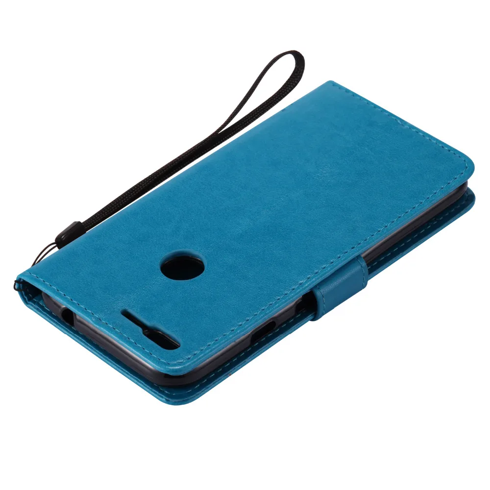 Deluxe бабочка цветок дерево кожа флип Бумажник кожи чехол + держатель карты Чехол