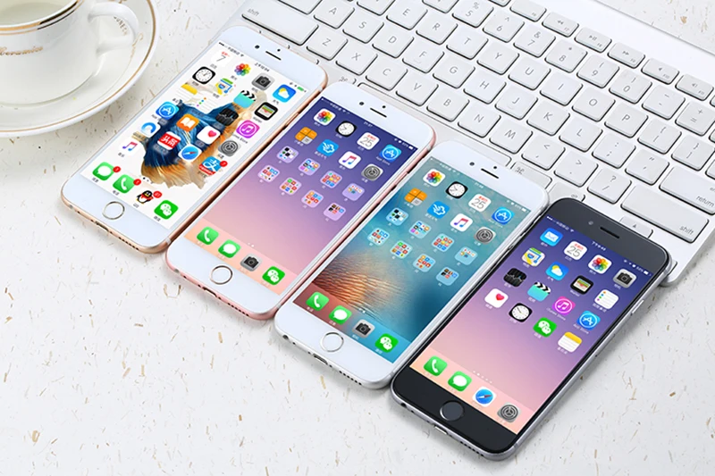 Отремонтированный Смартфон Apple iPhone 6 с двухъядерным процессором, 1 ГБ ОЗУ, 4,7 дюйма, IOS Phone, 8,0 МП камера, 4G LTE, 16 Гб ПЗУ