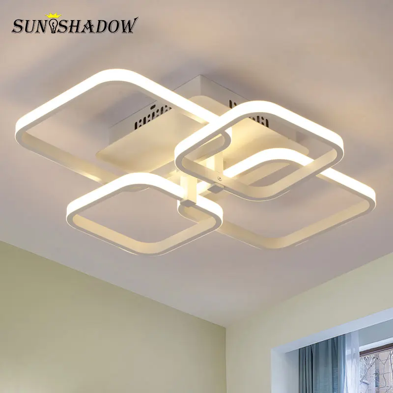 Светодиодный потолочный светильник для гостиной спальни столовой 110 В 220 | Лампы и