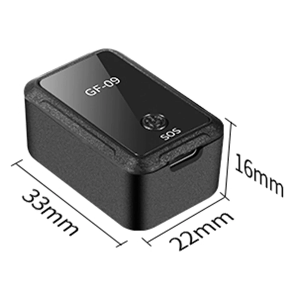 Мини GPS-трекер GF-09 устройство для отслеживания автомобиля локатор персонального