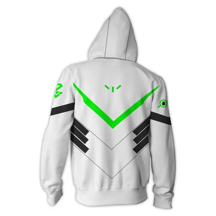Игра OW Shimada Косплей Гэндзи Осенние костюмы Саката гинтоки 3D толстовки и свитшоты
