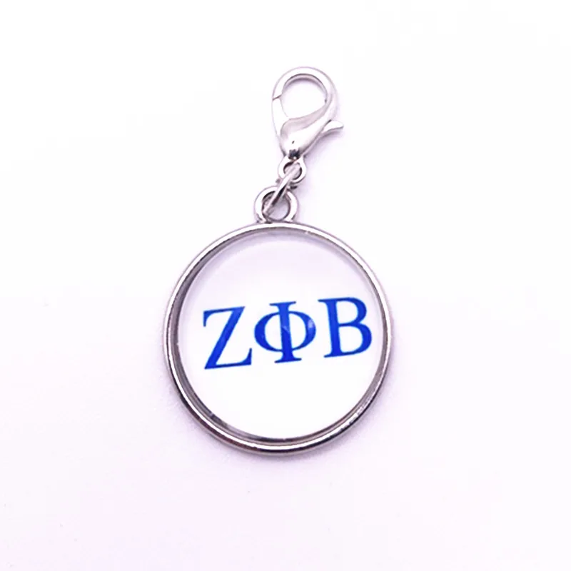 5 стилей ZETA PHI BETA Sorority подвеска DIY браслет ожерелье и брелок Изготовление