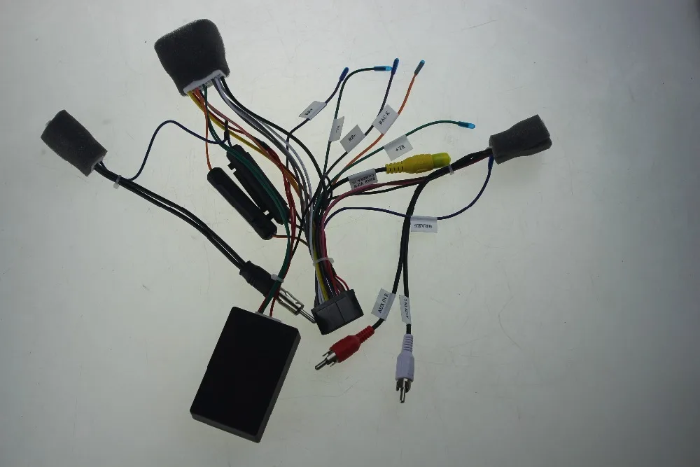 Специальный жгут проводов для Toyota PRADO ISO автомобиля радио адаптер кабеля питания