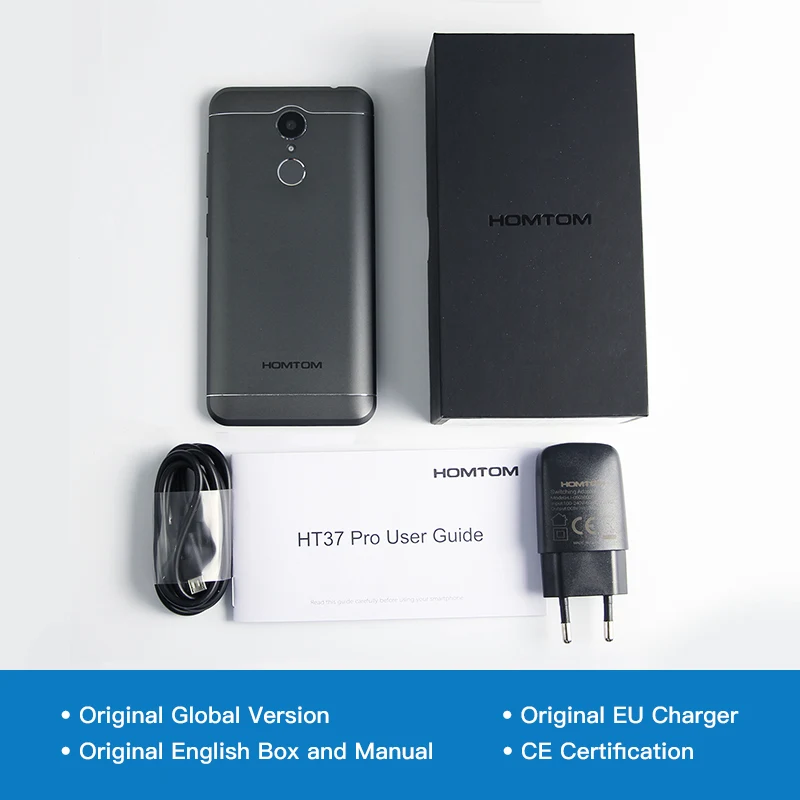 Smartphone HT37 Pro смартфон 4G двойной динамик MTK6737 5 0 дюймов HD Android 7 3 ГБ + 32 Гб 13 МП 3000 мАч