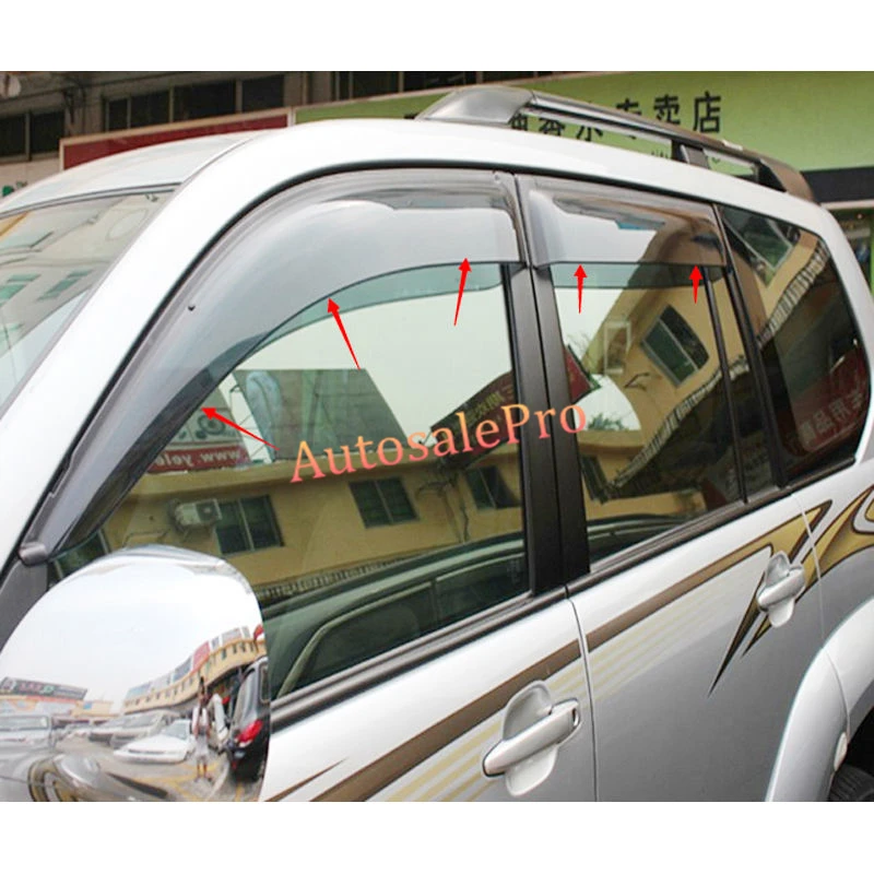 4 двери окно козырек вентиляционные оттенки солнцезащитный дождь дефлектор для