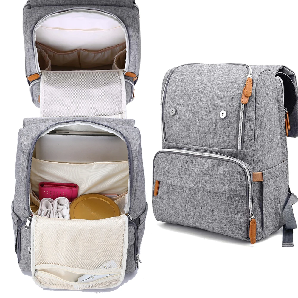 Большая Дорожная сумка для детских подгузников рюкзак + пеленальная подушка