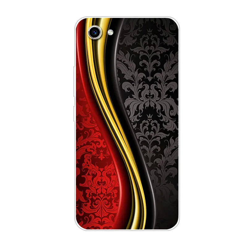 For VIVO Y81 Case Silicone Pattern TPU Protective Back Cover Phone Y 81 VIVOY81 6.22 inch | Мобильные телефоны и
